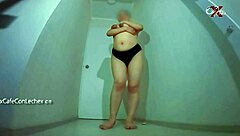 Young girl enjoys anal