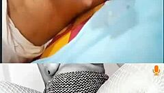 Hot latina milf plays with huge dildo and gets covered in cum