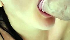 Young Girl Sucks Cock Hidden From Parents Nearby