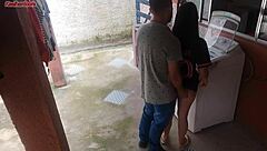 Married Latina Pays Repairman with Her Tight Ass While Husband’s Away