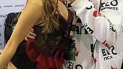 katie kush takes on big tit challenges in usa casting interview