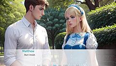 Blonde Plays Dirty Fantasy Fucking In The Good Deed