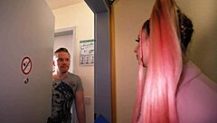 Nympho Hotel Worker Seduces Guest for Quick Sex