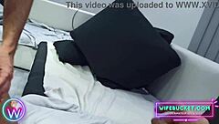 Old amateur wife gets fucked by bull on camera