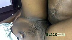 African teen housemaid gets fucked from behind and creampied in casting