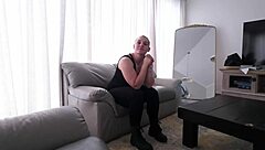 Lesbian stepsister uses stepbrother's cock to test bisexuality