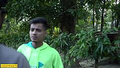 Indian hijab girl gets fucked hard by husband's friend
