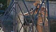 Married Woman Wears Tight Body At Pool