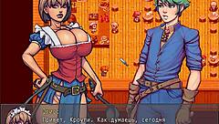 A walkthrough of the erotic game Warlock and Boobs