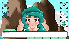 He fucks me in public pussy during Paradise Island game, doggystyle and blowjob!