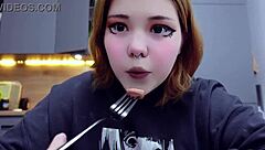 Furiyssh performs a steamy mugbang with her chubby body