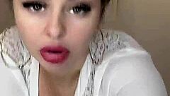 A neighbor with big natural tits enters your room. What will you do with her?