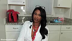 Nurse Lala’s special care for her patient includes a hand job