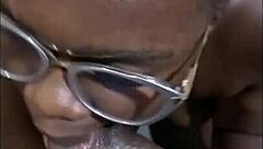 rough blowjob before work with monster cock 😈