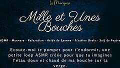 Intense French ASMR Blowjob With Dirty Talk And Multiple Mouths Pleasuring