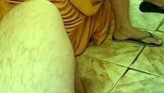 A blonde with sex drive comes to my house