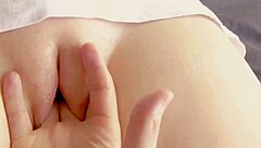 Stepbrother gropes my wet 19yo pussy close up until I cum moaning