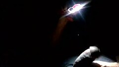 The Electroman Stroking Calibrating His Zapper