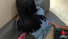 Pinay Housewife Gets Fucked Hard Because She Can't Pay Rent!