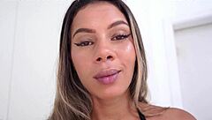 bea cherry, brazilian nympho, takes 4 huge cocks for hard anal and pissing  