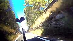 mother in law rides cock doggystyle in forest