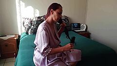 school bully pov seduces and fucks step mom right in front of step son