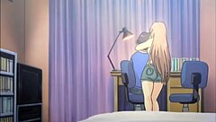 Step-sisters have a hot and steamy bath in this hentai video