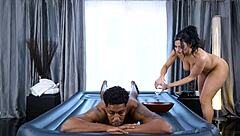 first nuru massage experience with mona azar