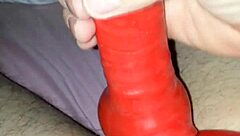 Latex Suit Excites Husband