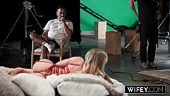 Wife Andi Avalon enjoys interracial sex with BBC