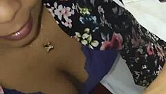 colombian milf surprised by step-nephew while washing dishes, husband away