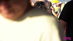 Real Flashers At Rock Fest Backstage Uncensored