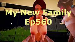 Walkthrough of the visual novel game Family 560