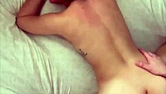 Bold beauty gets fucked by old man and covered in cum