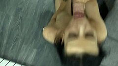 Amateur fucking beautiful brunette riding cock with big tits