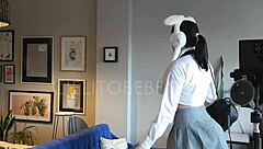 Hot Latina Tiktoker unloads her Asian fantasies in hentai