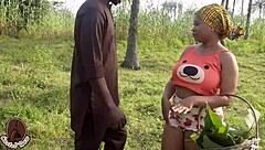 Adigun the Farmer's Outdoor Encounter with Monster Cock and Wife
