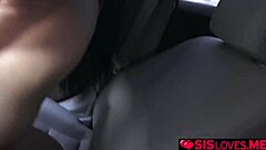 Annika Eve Sucks Her Step Bro's Thick Cock So Hard!