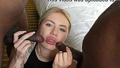 Super good French blonde stays to be fucked in the hotel room!