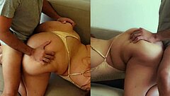 Big ass Latina gets scammed during a fake casting interview