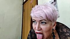 Beautiful wife Aimee is a true cock sucker in this video