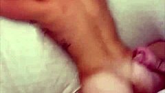 Bold beauty gets fucked by old man and covered in cum