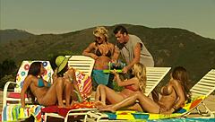 Eva angelina deepthroats and fucks a thick dick outdoors in doggystyle