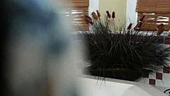 I watch my Asian stepmom teach my girlfriend with her big cock.