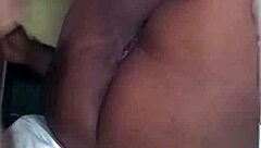 Curvy BBW Honey Fucks Roommate!