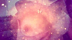 Moto boy chases woman flashing tits on car sunroof for blowjob