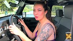 Livia Jeune Coquine Eats Cock And Pussy In FFM Threesome With Big Natural Tits And Small Waist On Web Chat