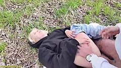 Wild public sex with my skinny teen girlfriend