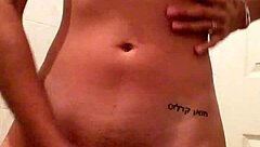 Chava poblana enjoys a private moment of self-pleasure in her room