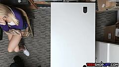 Big Ass Teen 18+ Caught Stealing and Screwed Hard!